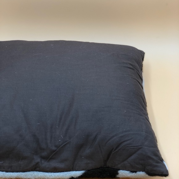 H & M Cowhide Accent Pillow Cover - Picture 4 of 4